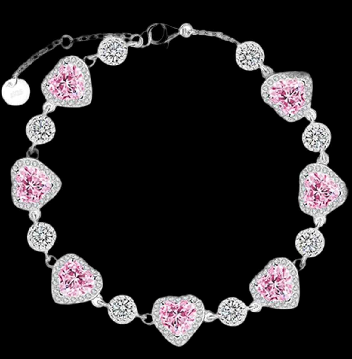 Aurora Heart Bracelet