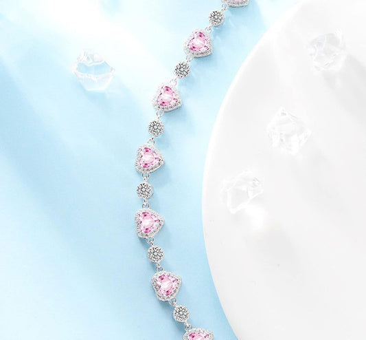 Aurora Heart Bracelet